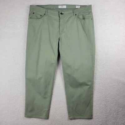 Pantalones ligeros de lujo BRAX Cooper para hombre 42/34 (medidas. 42X26) Verde Foto 1 de 4