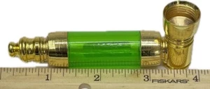 4 inch Metal Smoking Pipe Tobacco Hand Pipe GREEN **Free Shipping** - Picture 1 of 6