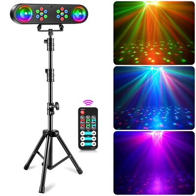 DJ Lights with Stand Stage Party Lights Party Lights with Stand Remote Control - Image 1 of 4