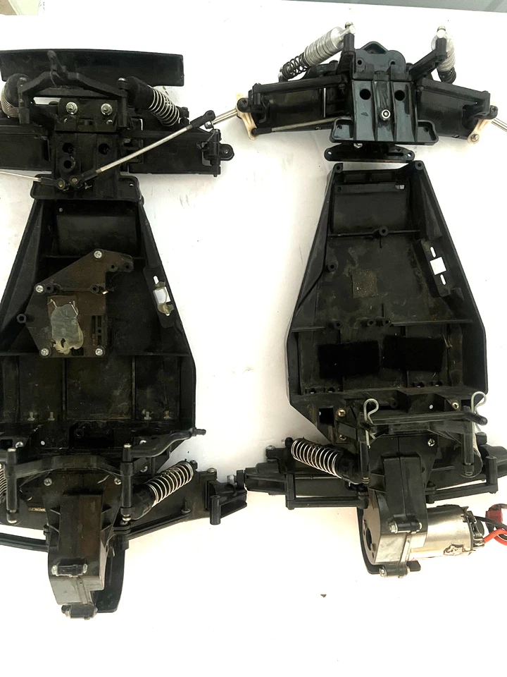 2 vintage tamiya chassis for parts or buil ASIS - Image 1 of 1