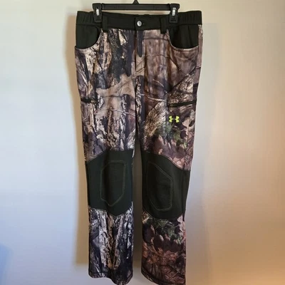 Under Armour SCENT CONTROL men's L Mossy Oak Camouflage Pants hunting outdoor - Image 1 of 4