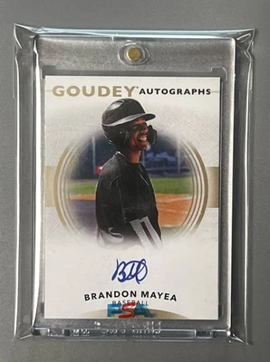 BRANDON MAYEA 🥎 “RARO” 2022 ✨NOVATO✨AUTÉNTICA TARJETA AUTOGRAFIADA!!! (YANKEES) Foto 1 de 2