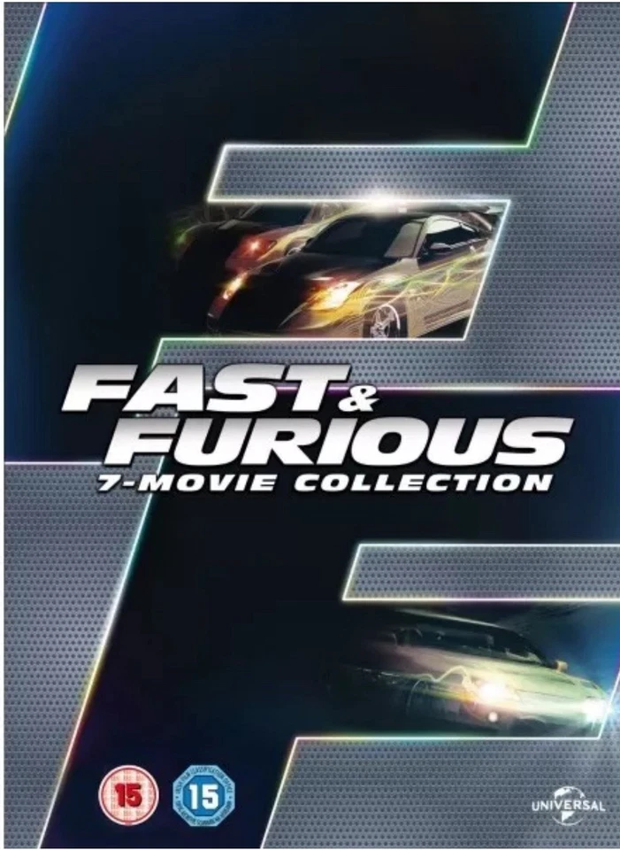 Fast & Furious: 7-movie Collection DVD (2015) Paul Walker, Wan (DIR) cert 15 7 - Image 1 of 1
