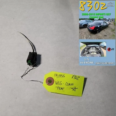 ⭐⭐SENSOR DE VELOCIDAD DE LA RUEDA DEL PASAJERO DELANTERO DERECHO INFINITI G37 2008-2015 OEM CONNECTO⭐⭐ Foto 1 de 2