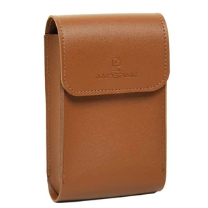 For ANBERNIC RG34XX Handheld Game ConsolePU leather Carrying Case Shockproof Bag - Picture 1 of 7