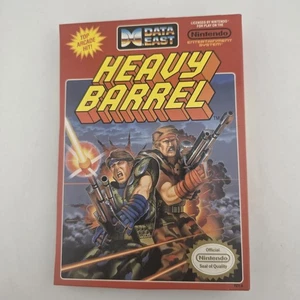 Heavy Barrel - Nintendo NES - Estuche de alquiler con arte original (NoGameNoManual) - Imagen 1 de 14