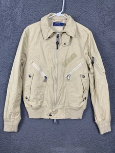 Polo Ralph Lauren Military Style USAF Utility Tactical Flight Bomber Jacket Sz S - Picture 1 of 10