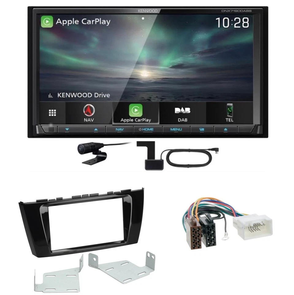 Kenwood DNX-7190DABS CarPlay Android Auto Einbauset für Mitsubishi Space Star - Bild 1 von 1