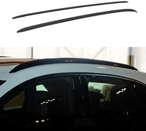 2Pcs Aluminum Top Roof Rail Rack Side Rail Bar Fits for BMW X4 G02 2019-2024 - Picture 1 of 7