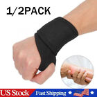 Wrist Brace Sports Band Wrap Adjustable Support Gym Strap Carpal Tunnel Bandage