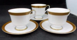 Sango Corsican Group of 3 Cup and Saucer Sets 3718 - Picture 1 of 4