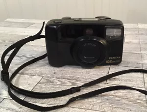 Pentax IQZoom 110: f=38mm-f=110mm - analoge Kompaktkamera ungetestet auf Ersatzteile - Bild 1 von 4