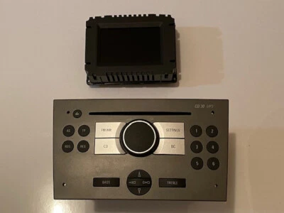 CD30 MP3 Set, Radio, Display,  Opel Vectra, Signum, Meriva - Bild 1 von 4