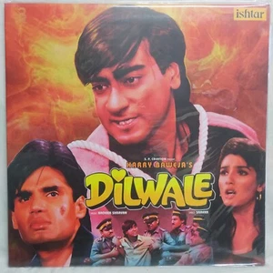 Dilwale LP Vinyl Record Music Nadeem Shravan Bollywood Hindi Film Indian Mint - Picture 1 of 4