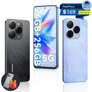 Smartphone Blackview SHARK 9 5G 24 Go + 256 Go 6,67" Android 14 double SIM débloqué - Photo 1 sur 24