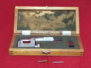 MITUTOYO 117-107 Multi Anvil Uni-Mike Micrometer 0-1" Range .001 GRADUATIONS - Picture 1 of 12