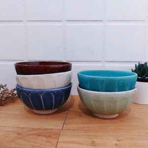 Minoyaki Ceramic Bowl Tableware Dinnerware Kitchen Rice Soup Made in Japan - Picture 1 of 8