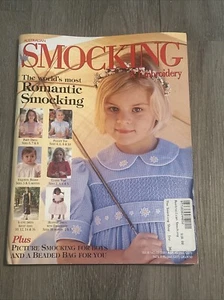 Australian Smocking & Embroidery Magazine w/patterns insert 2001 Issue 55 - Imagen 1 de 5