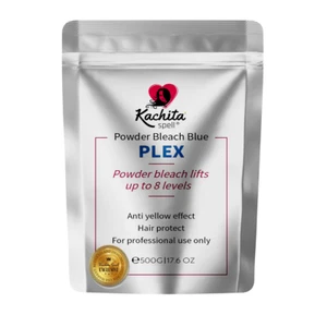 Kachita Spell Powder Lightener Bleach Blue 1.10Lb USA Original SEAL Decoloracion - Picture 1 of 4