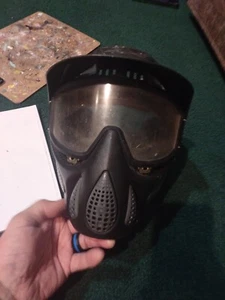 JT Paint Ball Mask with Goggles & Adjustable Straps Black And Gray Vader - Picture 1 of 8