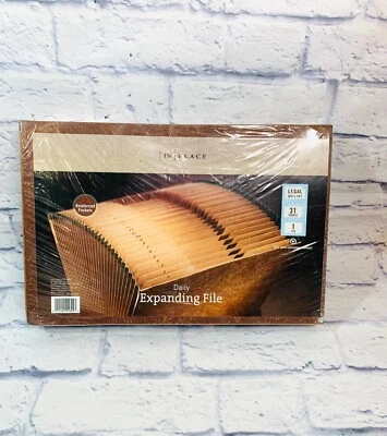 New Office Max Daily Expanding File Legal Size 8.5x14" 31 Pockets - Image 1 of 2