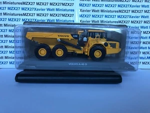 Veicoli Da Cantiere 1/72 Hachette N°4 Camion Benne Volvo A 40 D Sotto Blister - Foto 1 di 1