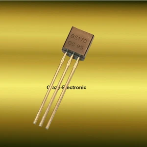 BS170 N-Ch. Transistor Mosfet 60V 500mA, TO92 5 unidades - Imagen 1 de 1