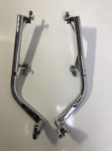 4 HARLEY-DAVIDSON Rider Floorboard Highway Peg Mount Touring Softail Dyna Extend - Bild 1 von 15