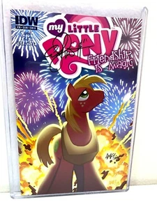 MY LITTLE PONY Comic #10+Protector: FIRMADOx2 Tony Fleecs (¡AMF!) & Andy Price casi nuevo - Imagen 1 de 5