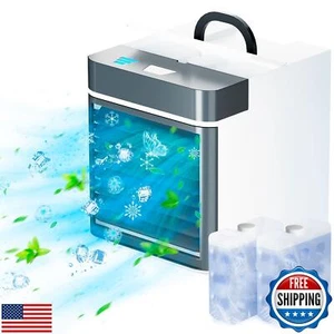 Portable Air Conditioner, Upgraded Mini Personal Anti-leakage Water Ice Cooli - Picture 1 of 5