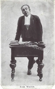 ULTRA RARE Robb Wilton - Early Hand Written Postcard To Friend 1918 Spanish Flu - Picture 1 of 2