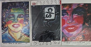 3 L.A. David Vatocosmico Picture Copies San Antonio Artist Various Prints - Picture 1 of 8