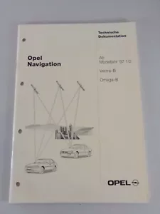 Técnica Información Opel GPS para Vectra B Omega B Desde Año Modelo 1997 - Imagen 1 de 2