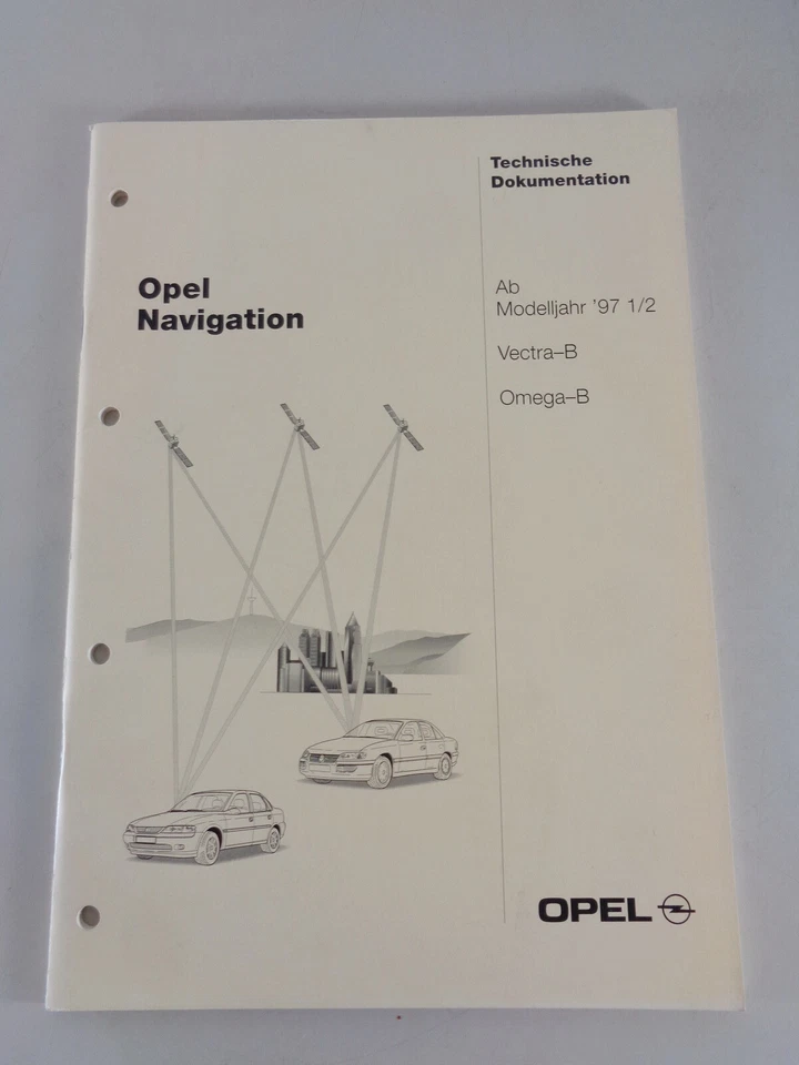 Información Técnica Opel Navegación Para Vectra B Omega B Desde Año Modelo 1997 - Imagen 1 de 2