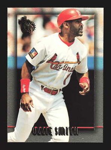 1995 Topps Embossed Baseball #75 Ozzie Smith    St. Louis Cardinals