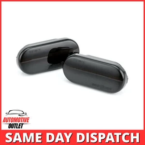 2X DYNAMIC LED SIDE INDICATOR SMOKE TURN SIGNAL LIGHT FOR FORD SEAT SKODA VW - Picture 1 of 12
