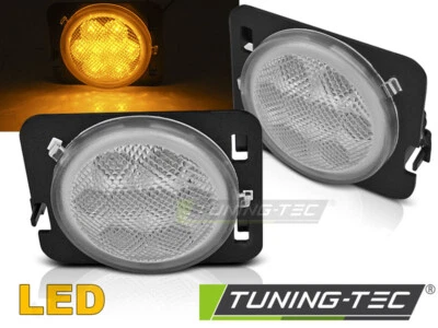 LED SEITENBLINKER BLINKER FÜR JEEP WRANGLER JK 07-18 WEIß - Bild 1 von 3