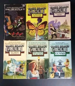 James Branch Cabell 6 Lot Something About Eve Cream Of The Jest The High Place - Picture 1 of 6