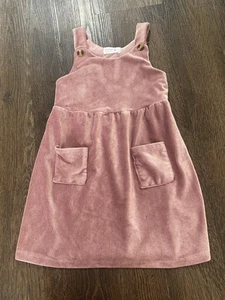 Girls Pink Dress Size 4t By Beautees #14 - Picture 1 of 5
