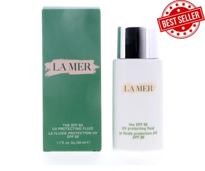 The SPF 50 UV Protecting Fluid by La Mer for Unisex - 1.7 oz Sunscreen New Box - Image 1 of 3