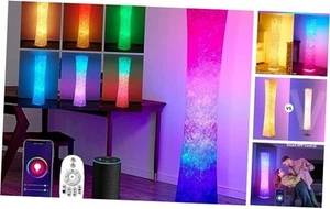 Floor Lamp, 64" Tall Dimmable and RGB Color Changing LED XL/64in RGB/remote - Picture 1 of 7