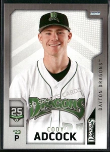 Dayton Dragons Cody Adcock 2025 radiocontrol novato Cincinnati Reds ligas menores - Imagen 1 de 2