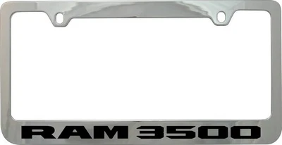 Хромированная рама номерного знака Dodge Ram 3500 - Изображение 1 из 2
