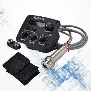  Klassische Gitarre Tonabnehmer Vorverstärker Guitarra Piezo Equalizer - Bild 1 von 12