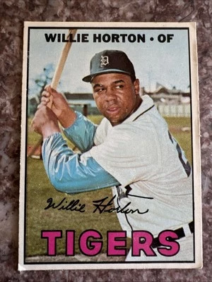 1967 Topps - Willie Horton #465 — VGEX — Detroit Tigers - Image 1 of 2