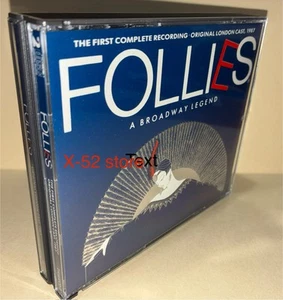 Follies A Broadway Legend CD Original London Cast Complete Diana Rigg Sondheim - Picture 1 of 6