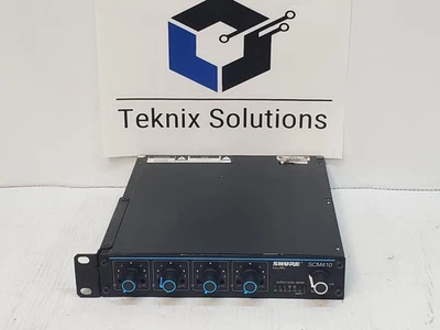 Shure IntelliMix Model SCM410 4-Channel Automatic Microphone Mixer *Tested* - Image 1 of 4