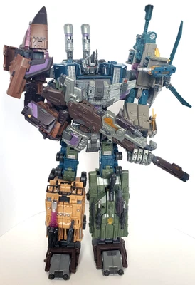 WARBOTRON Combiner Full Set + X-Ray bot: 3rd party Transformer (6 robots) — 第 1/4 张图片