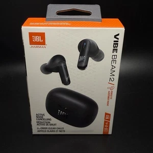 JBL Vibe Beam 2 True Wireless Noise Cancelling Earbuds (Black) - Picture 1 of 18