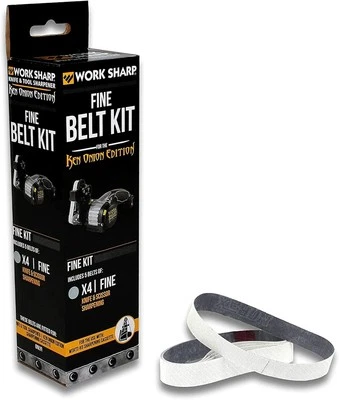 Work Sharp WSSAKO81120 Fine Grit Belt Kit, White/Grey for Grit, Kit  - Image 1 of 4